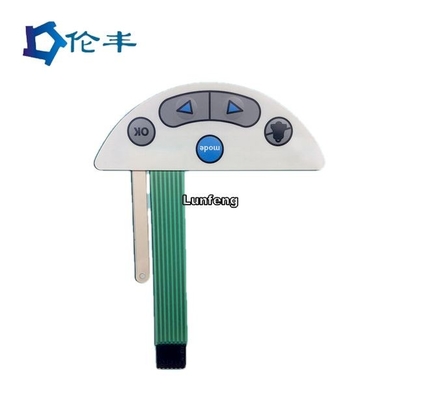 Telclado numérico táctil de la membrana del interruptor de membrana de la bóveda del metal del color de RAL 3M468
