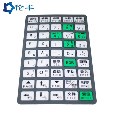 Un buen precio. Panel de pantalla LED flexible con botón de teclado de PVC en línea